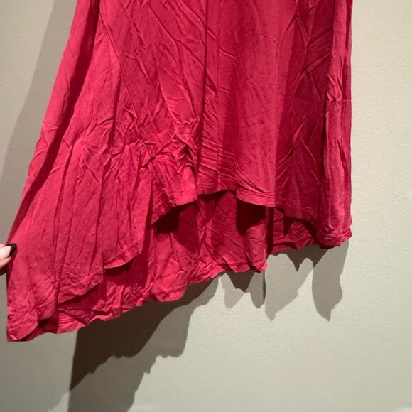 Sweaty Betty pink sleeveless top with asymmetrical bottom hem size small - Picture 2 of 6
